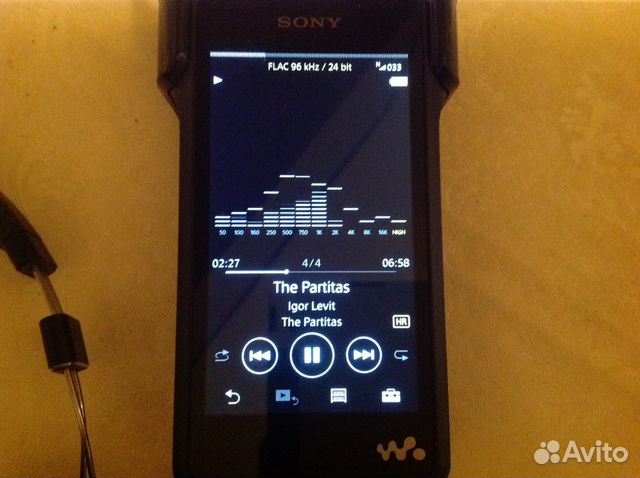 Аудиоплеер Sony NW-WM1A