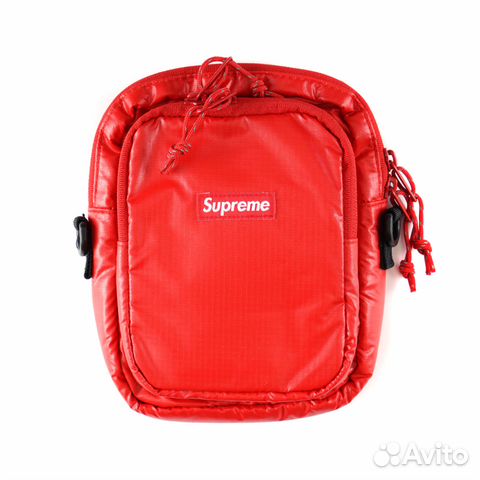 red shoulder bag supreme