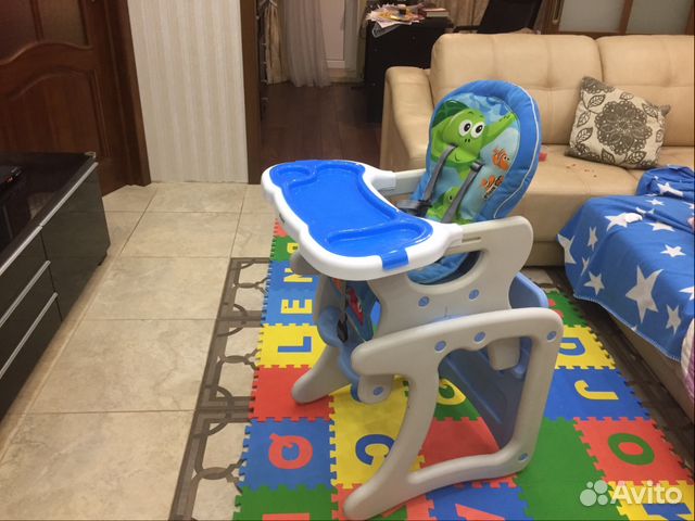 Стол стул трансформер малыш