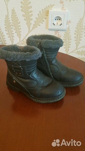 Зимние сапоги, размер 30