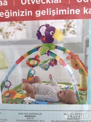 Музыкальный игровой коврик Fisher Price Музыкальный игровой коврик Fisher Price