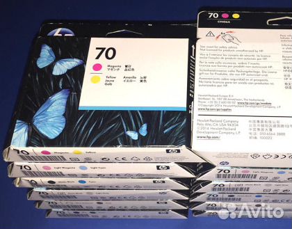 C9406A HP70 Пурпурная / Желтая печатающая головка C9406A HP70 Пурпурная / Желтая печатающая головка