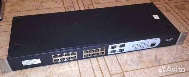 Коммутатор 3com Baseline Switch 2916 SFP Plus Коммутатор 3com Baseline Switch 2916 SFP Plus