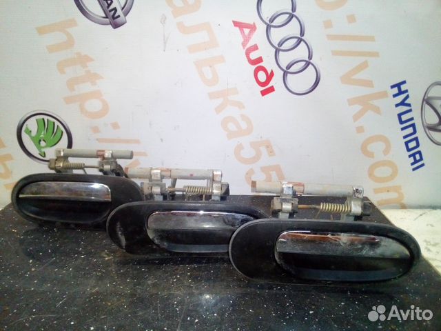 Ручка дверная передняя задняя Nissan almera n16