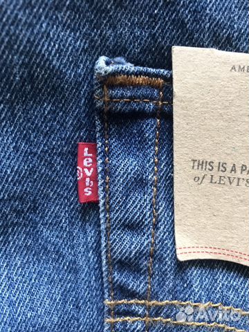 Джинсы Levi’s 501 из USA (р. 32/34)