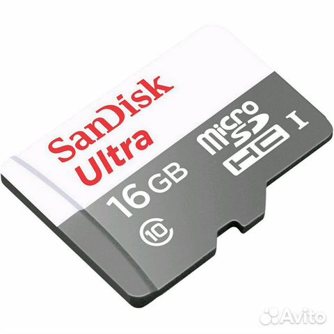 Карта памяти MicroSD 16 Гб (новая)