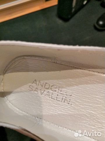 Туфли белые Andgilo Savallini новые