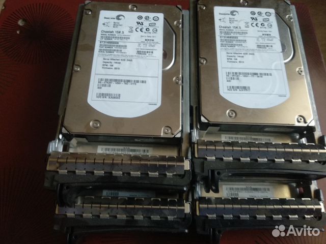 Для серверов HDD SAS 146gb и 72Gb