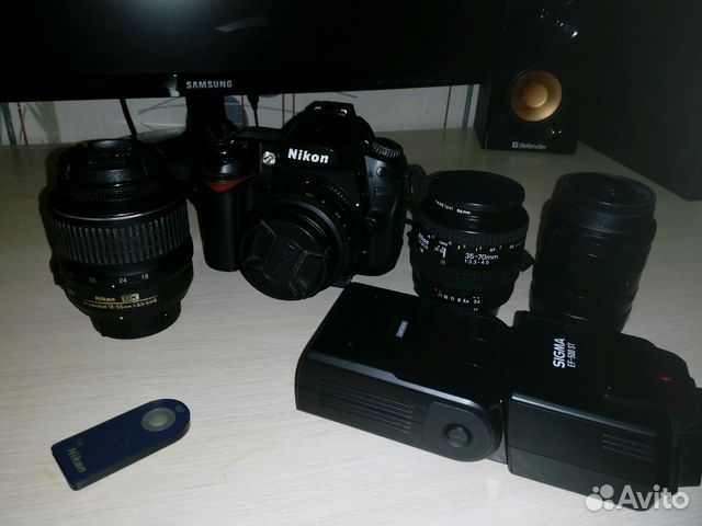 Nikon d90 комплект