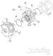 708-2K-00122 - komatsu pump ASS'Y