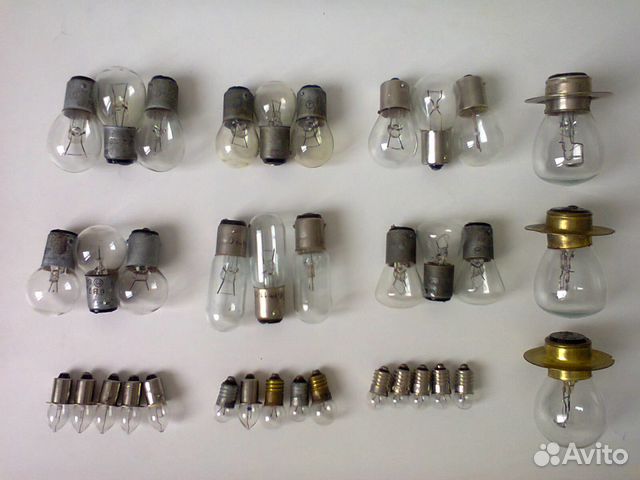 Лампочки для авто, фонарей и гирлянд от 2.5 - 60 в