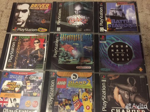 Игры PS1 playstation one