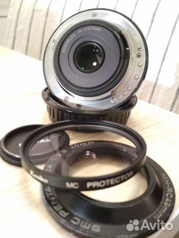 Объектив Pentax SMC DA 2,8F limited 40mm Объектив Pentax SMC DA 2,8F limited 40mm
