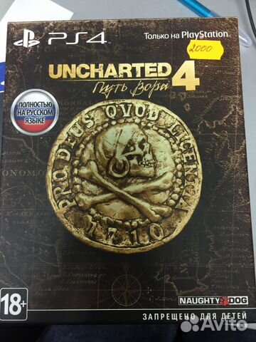 Игра Uncharted 4: Путь вора (PS4)