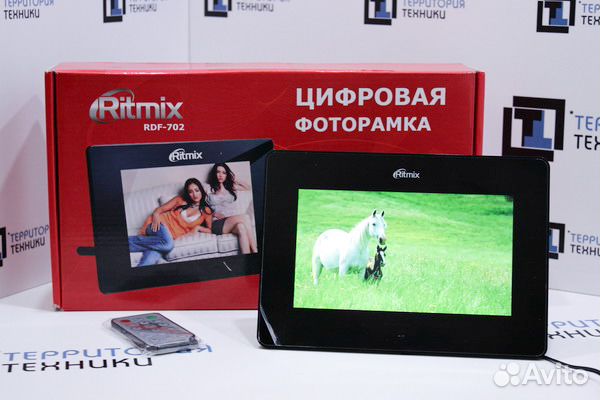 Цифровая фоторамка Ritmix RDF-702 - Авито