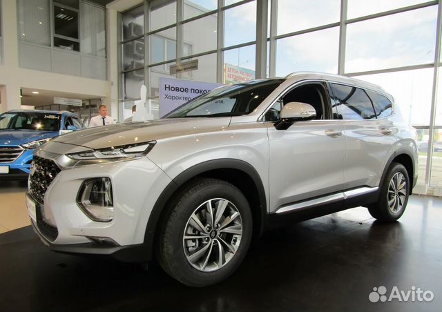 Hyundai Santa Fe 2.2 AT, 2019, 1 км