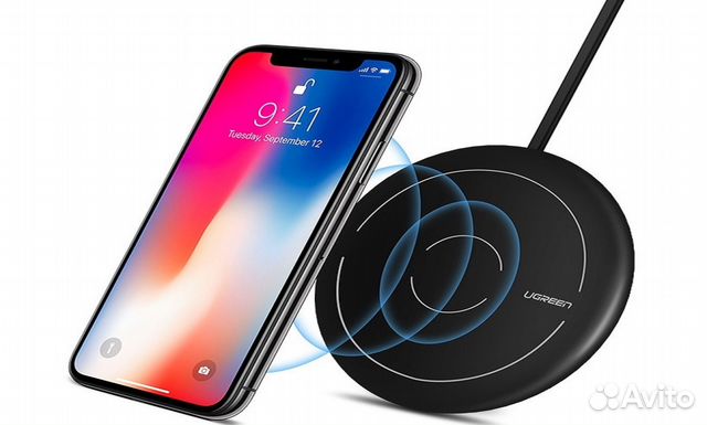 Беспроводная зарядка Ugreen (CD171), чёрная, новая