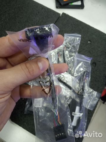 Переходник с USB 3.0 на панель USB 2.0