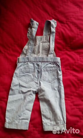 Джинсовый полукомбинезон LaRedoute