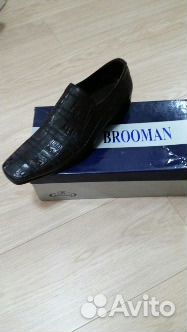 Туфли Brooman размер 43 новые темно-коричневые Туфли Brooman размер 43 новые темно-коричневые