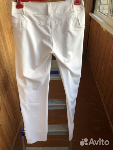 Брюки летние,белые.Турция. Р.48