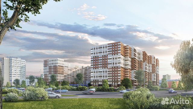 1-к квартира, 41.4 м², 12/17 эт.