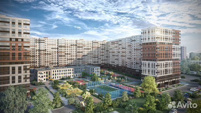2-к квартира, 65.5 м², 12/17 эт. 2-к квартира, 65.5 м², 12/17 эт.