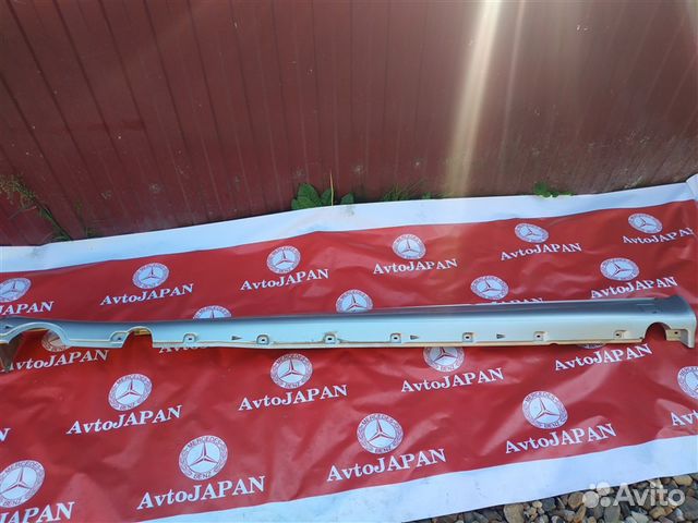 Накладка на порог левая Mercedes W140 S140