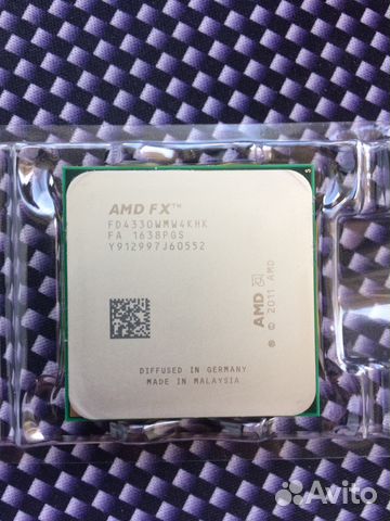 Процессор AMD FX 4330, Socket AM3+ Кулер в подарок
