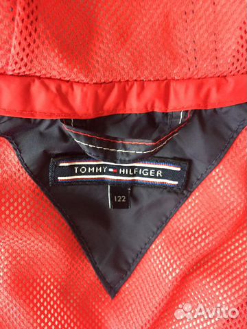 Ветровка Tommy Hilfiger рост 122 для мальчика 4-6 Ветровка Tommy Hilfiger рост 122 для мальчика 4-6