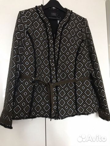 Новый твидовый Жакет Marks and spenser