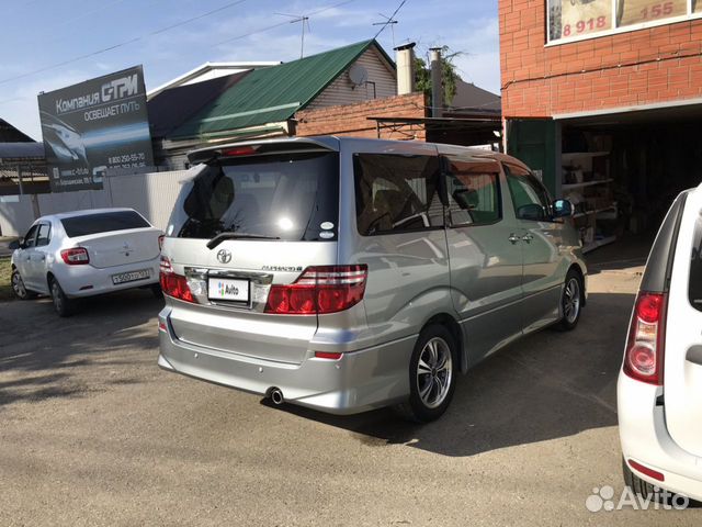 Toyota Alphard 3.0 AT, 2005, битый, 100 000 км