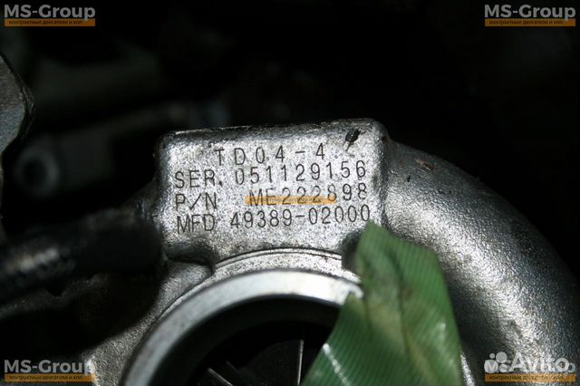 Турбина 4M50 Mitsubishi Fuso Canter ME222898 Турбина 4M50 Mitsubishi Fuso Canter ME222898