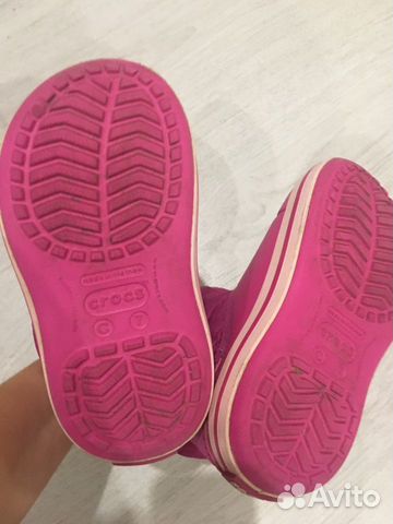 Демисезонные/Зимние сапоги crocs Kids Winter Poof