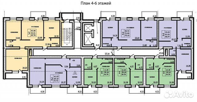 1-к квартира, 40.5 м², 12/14 эт.