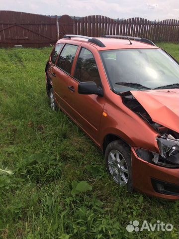 LADA Kalina 1.6 МТ, 2013, битый, 53 000 км