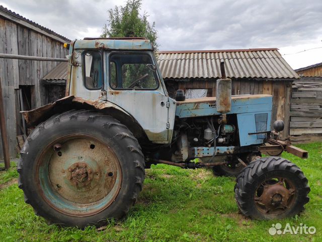 Трактор мтз 82 84 г.в с телегой