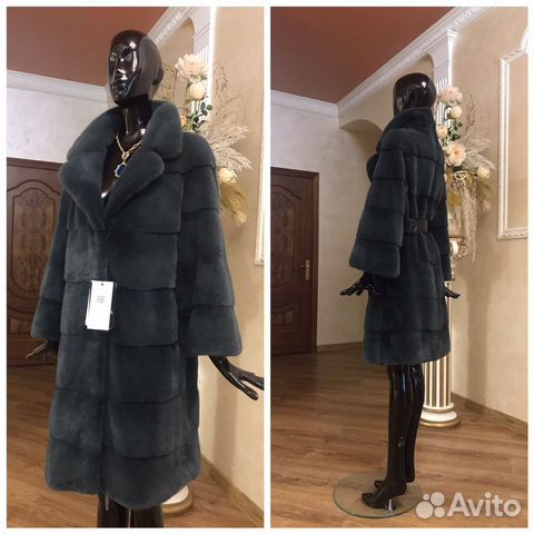 Новая норковая шуба Италия Новая норковая шуба Италия
