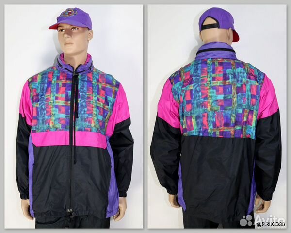 Винтажная ветровка-дождевик «Shamp» 80х, 1987 Винтажная ветровка-дождевик «Shamp» 80х, 1987