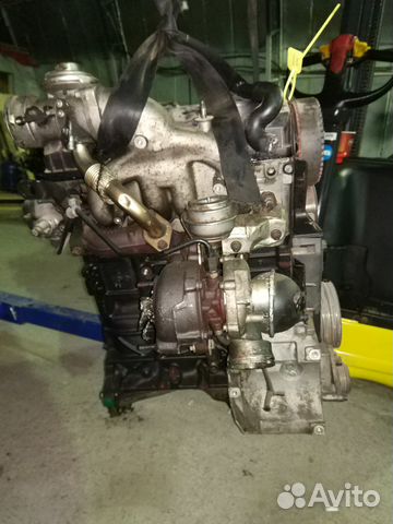 Двигатель AUY AJM BVK Фольксваген 1.9TDI в сборе