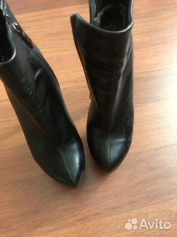 Ботильоны кожаные Ботильоны кожаные