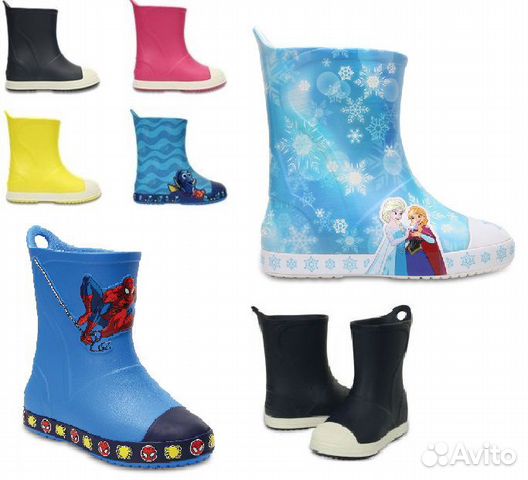 Сапоги резиновые Kids’ Crocs Bump С9 - 26р - 16см Сапоги резиновые Kids’ Crocs Bump С9 - 26р - 16см