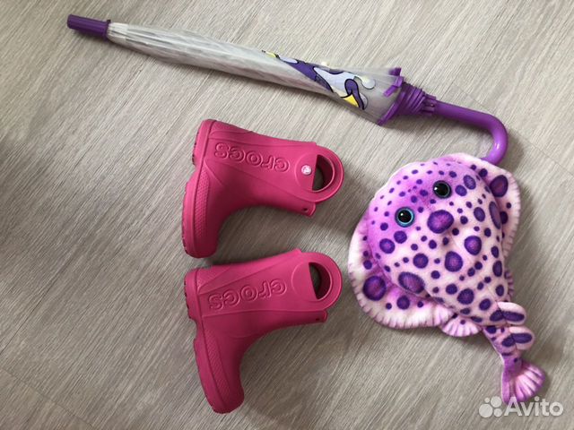 Резиновые сапоги Crocs c10 27 размер Резиновые сапоги Crocs c10 27 размер