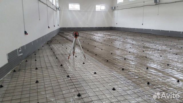 Стяжка пола Механизированная