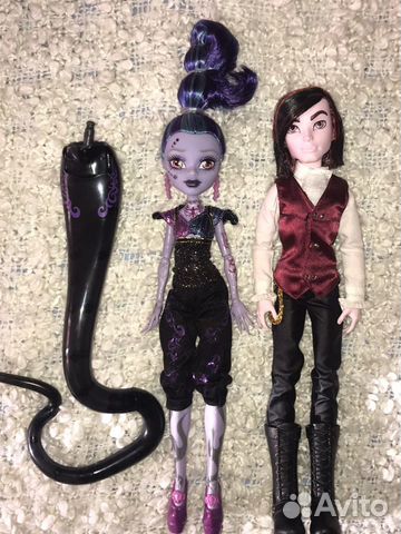 monster high whisp and valentine