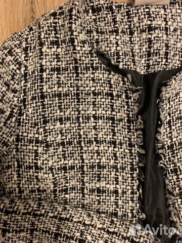 Пиджак жакет букле твидовый в стиле Chanel Пиджак жакет букле твидовый в стиле Chanel