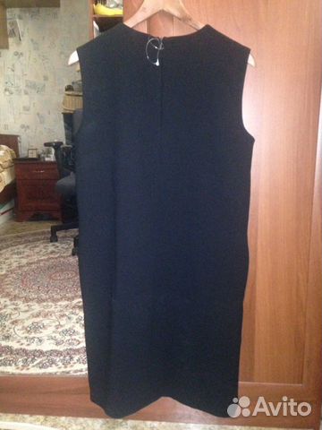 Платье Max Mara Studio Black flower detail