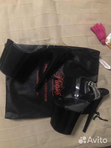 Стрипы Pleaser чёрные новые Стрипы Pleaser чёрные новые