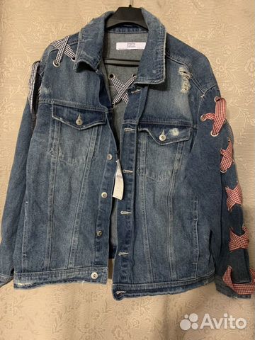 Новая джинсовая куртка Zara