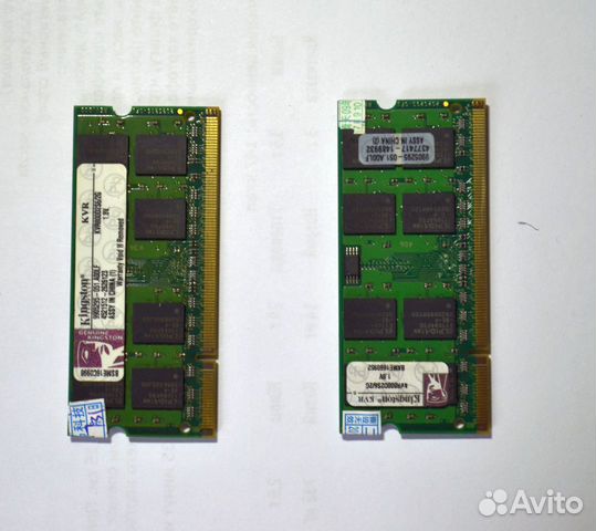 Оперативная память Kingston SO-dimm DDR2 2Гб 800мг